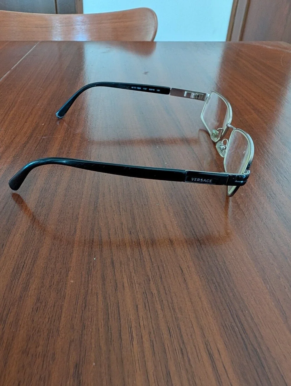 Versace Eyeglasses Black Mod 1064 1137 53-16-135 Pre Owned Frames Only